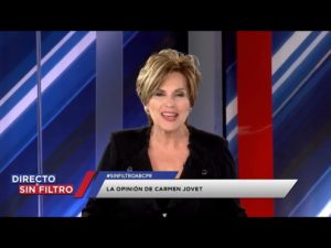 Directo y Sin Filtro: 27/mar (La opinión de Carmen Jovet sobre nuevas caras en la política)